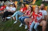 Strefa kibica w Wolborzu podczas meczu Polska-Hiszpania. Był wieczór gwiazd sceny i futbolu ZDJĘCIA