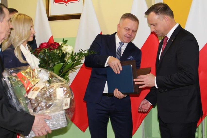 Kłobuck wspomina wizytę prezydenta Andrzeja Dudy. Zobaczcie zdjęcia zza kulis