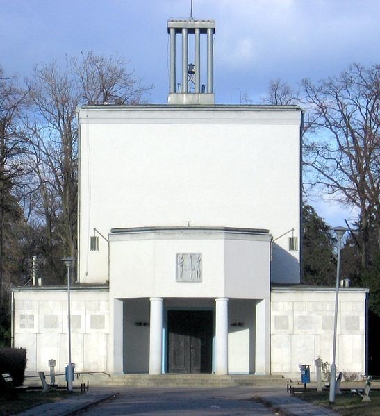 Kaplica na cmentarzu Osobowickim.