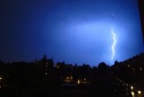 Kraków: gwałtowna burza nad Nową Hutą [ZDJĘCIA INTERNAUTKI]