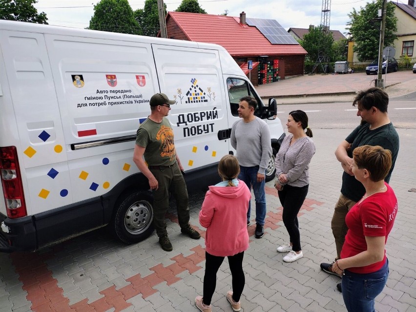 Akcja przedsiębiorców i mieszkańców gminy Korycin na rzecz Ukrainy. Wspólnie odpowiedzieli na apel o pomoc