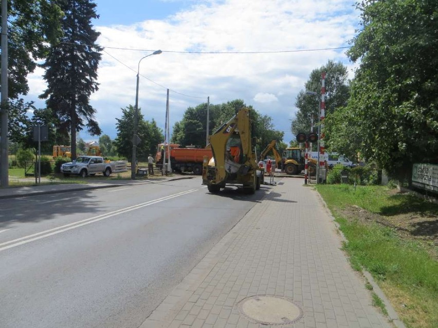 Przejazd kolejowy na ul. Bydgoskiej w Pile