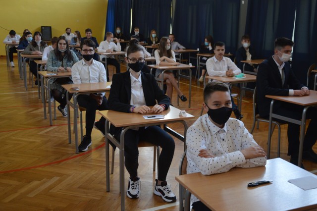 Egzamin ósmoklasisty w Szkole Podstawowej nr 5 w Wieluniu