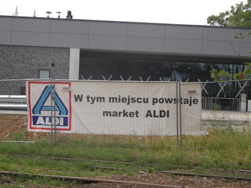 Bytom : Aldi - nowy market na granicy dzielnic Stroszek i Sucha Góra