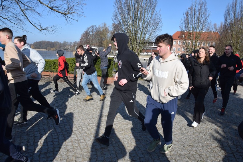 Młodzi mieszkańcy Szczecinka w Biegu Pamięci Żołnierzy Wyklętych [zdjęcia]