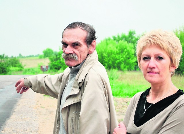 Wiesław Kosowski i Alicja Zawadzka boją się, że smród ze spalarni zatruje im życie