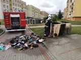 Pracowite dni strażaków z regionu człuchowskiego - gasili pożary i pomagali rannym w wypadkach