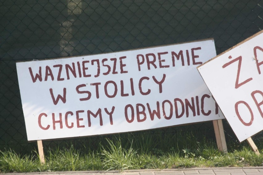 Blokada drogi krajowej 78 Poręba