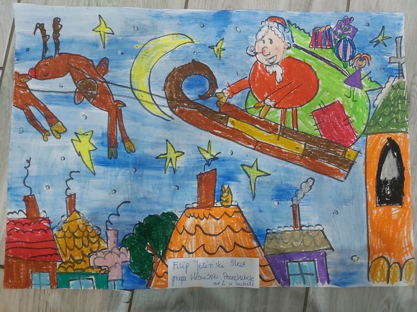 Tuchola. Jak dzieci wyobrażają sobie św. Mikołaja? [fotogaleria]