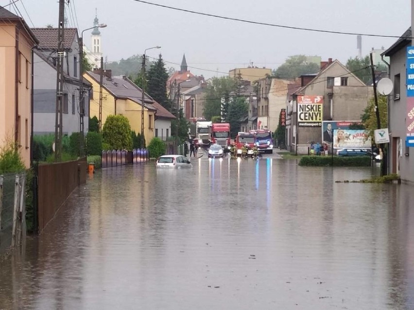 Gwałtowne burze na Śląsku i w Częstochowie spowodowały, że...