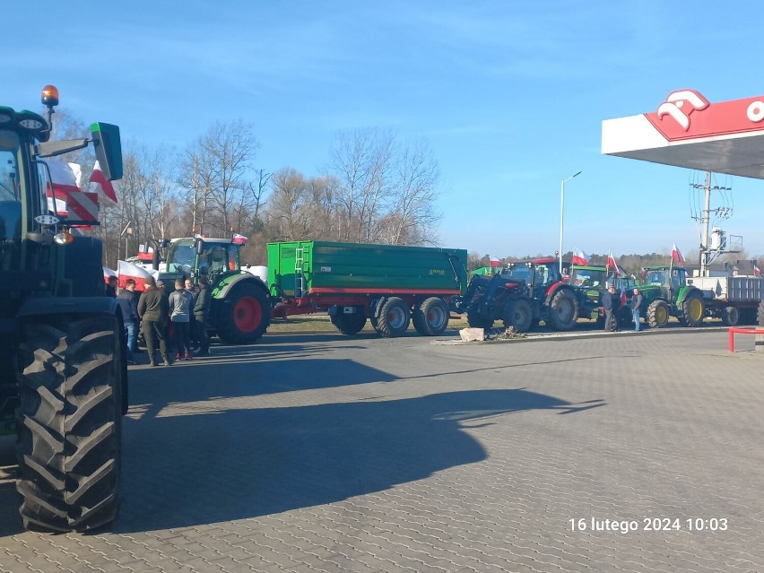 Rolnicy z powiatu lublinieckiego znów wyjechali na drogi....