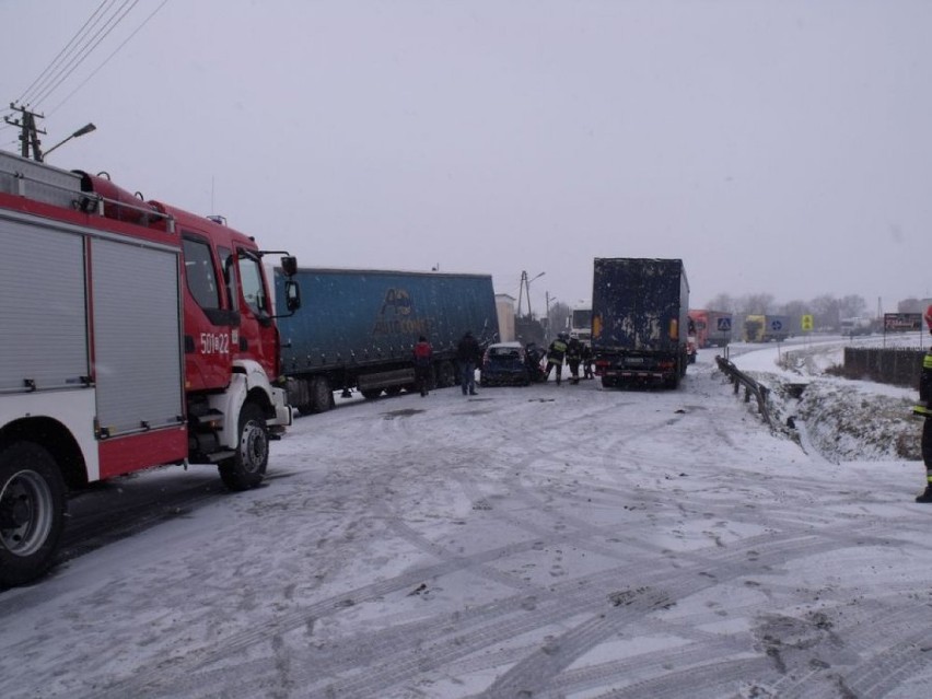 Wypadek w Pawonkowie