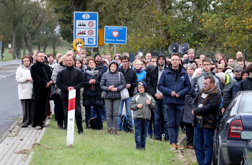 Akcja "Różaniec do granic" w naszym regionie.