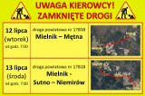 Uwaga na zamknięte drogi w gminie Mielnik. Budimex będzie naprawiał nawierzchnię