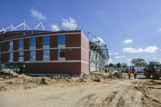 Stadion Widzewa: murawa już czeka