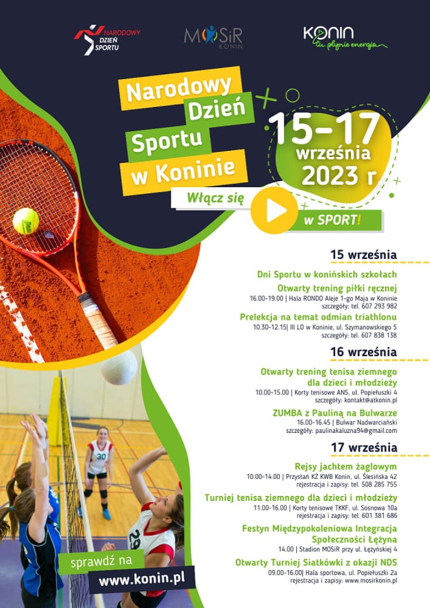 Narodowy Dzień Sportu w Koninie. "Król" wśród sportowców spotkał się z uczniami III LO