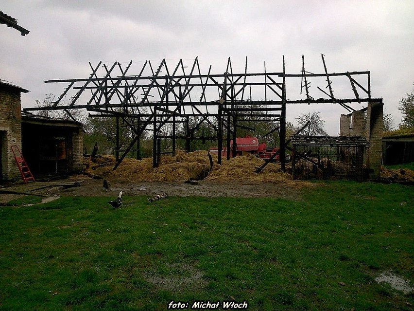  Pożar stodoły w Puszczewie