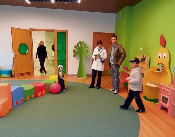 Dzieci będą się uczyć i bawić  w  ekologicznym budynku.