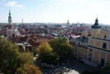 Puzzle z MM Poznań: Panorama na Stare Miasto z wieży Zamku Przemysła 