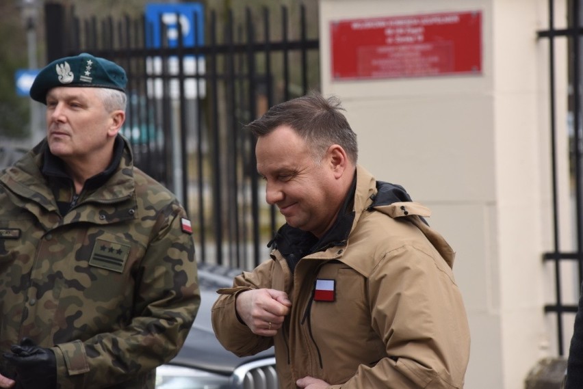 Prezydent Andrzej Duda z wizytą w na żagańskim poligonie. Zobaczcie zdjęcia!