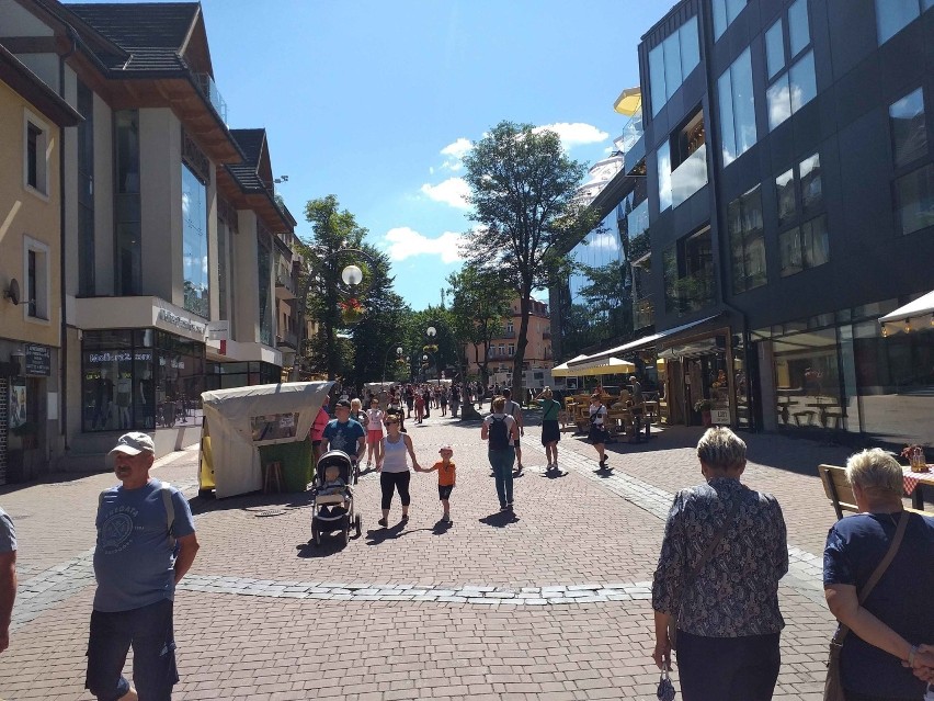 Zakopane. Turystyczny najazd stał się faktem. Sierpień zapowiada się jeszcze bardziej tłoczny 