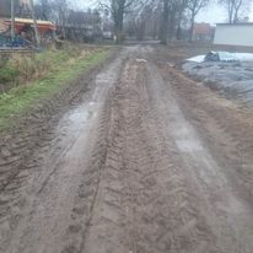 Droga we wsi Lipiec - to może być najgorsza droga w powiecie! ZDJĘCIA