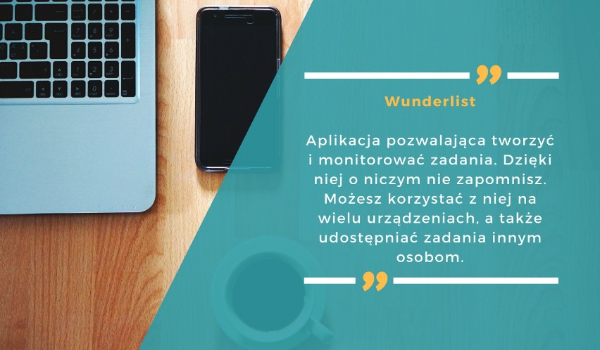 Aplikacja pozwalająca tworzyć i monitorować zadania. Dzięki...