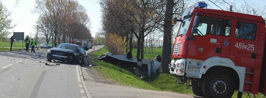 4 osoby zginęły w wypadku na drodze krajowej nr 22!!!