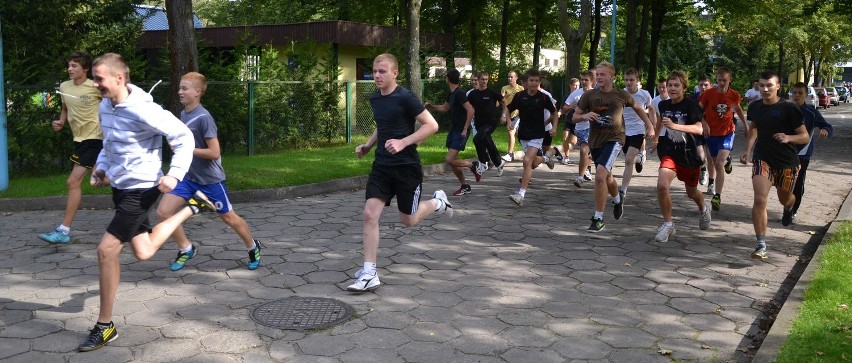 Malbork: Uczniowie biegali ze stowarzyszeniem Tu i Teraz