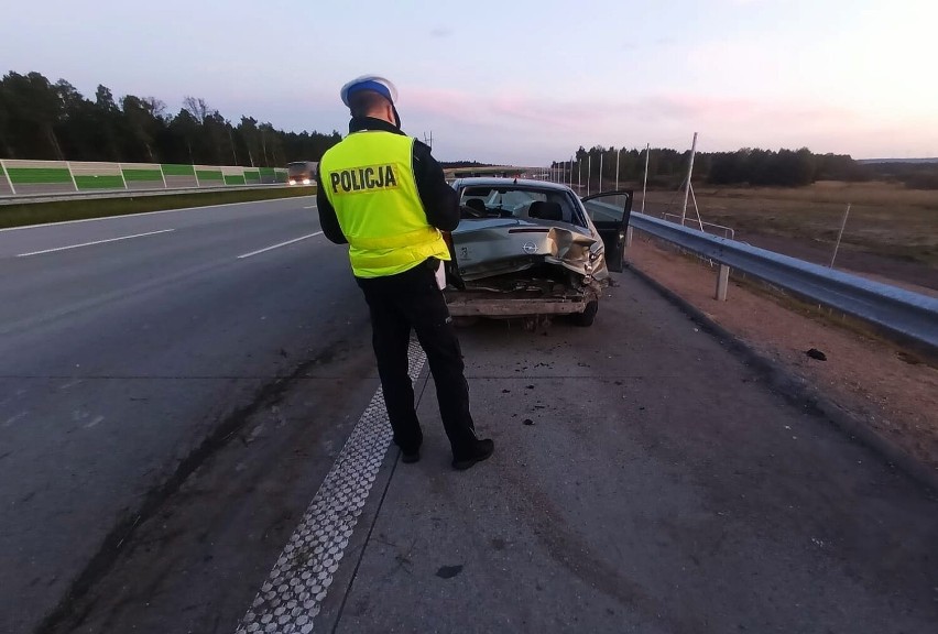 Śmiertelny wypadek na autostradzie A1 w gminie Kamieńsk. Nie...