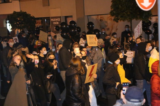 Spacer dla Kobiet. Protest w Wolsztynie