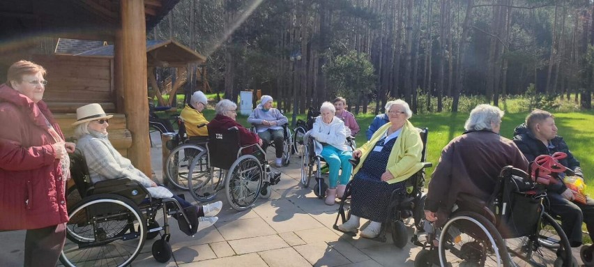 Pensjonariusze z Domu Seniora w Załęczu aktywnie spędzają czas ZDJĘCIA,WIDEO