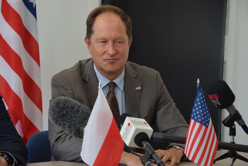 Ambasador USA odwiedził Częstochowę. Spotkał się między innymi z prezydentem miasta