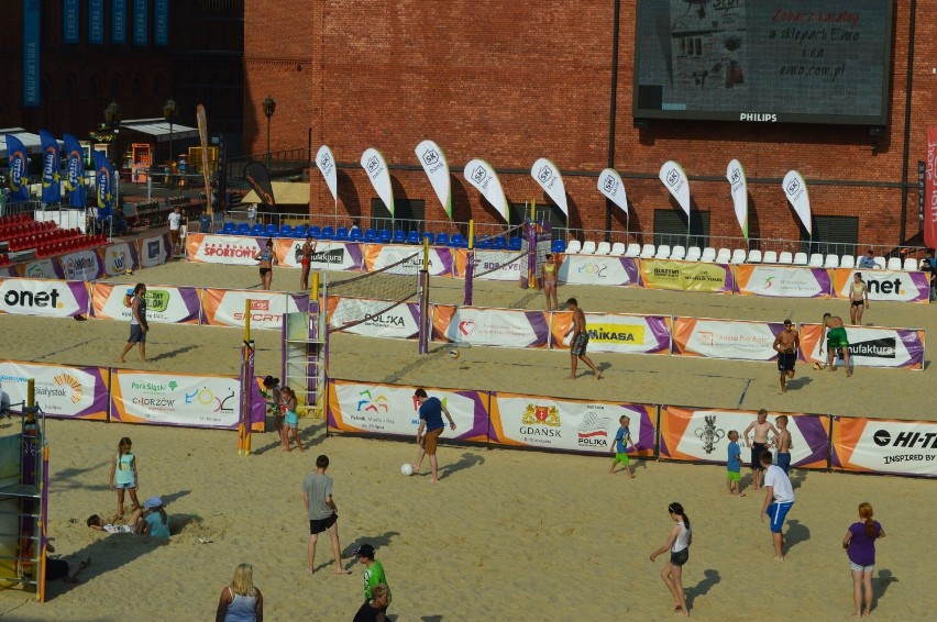 Plaża Open 2015 w Manufakturze