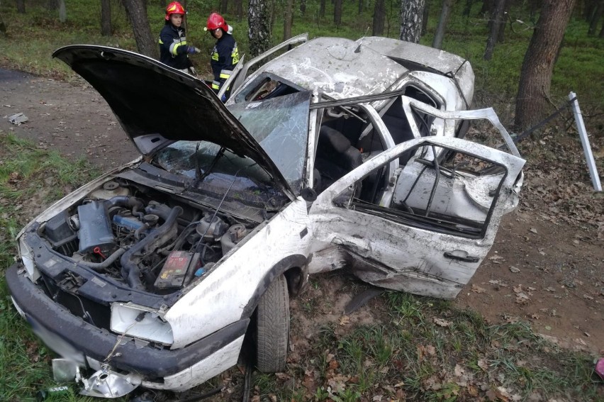 Człuchów. Tragiczny wypadek w okolicach Jaromierza. Jedna osoba nie żyje