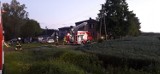 Pożar domu w Rydułtowach. Płomienie buchały z okna. Ewakuowano trzy osoby