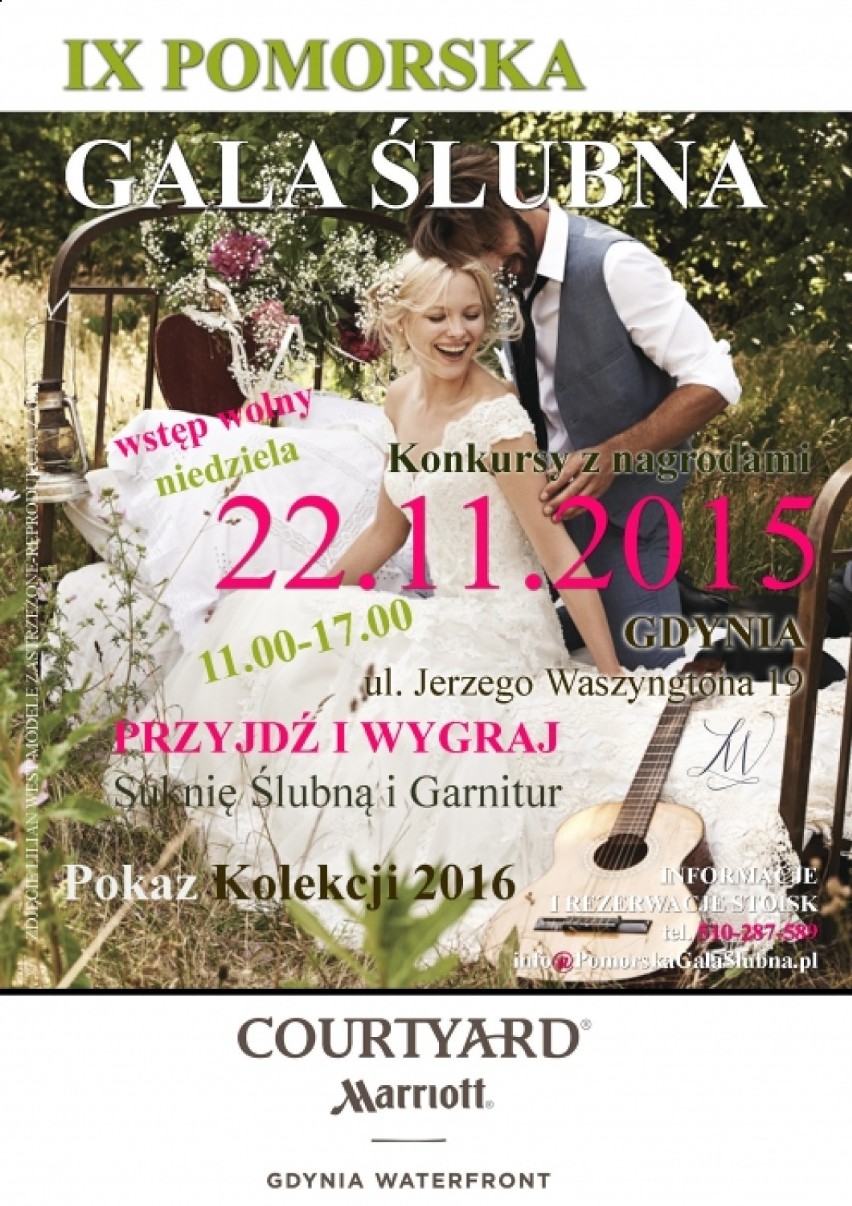 IX Pomorska Gala Ślubna w Gdyni. Jak zorganizować najpiękniejszy dzień w życiu?