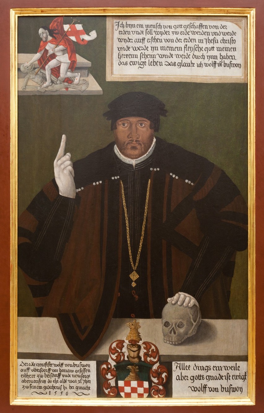 Portret Wolfa von Busewoya (1509-1563), właściciela...