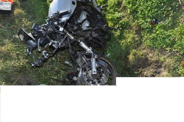 Wypadek Tymbark: zginął 26-letni motocyklista z Lublina [ZDJĘCIA]
