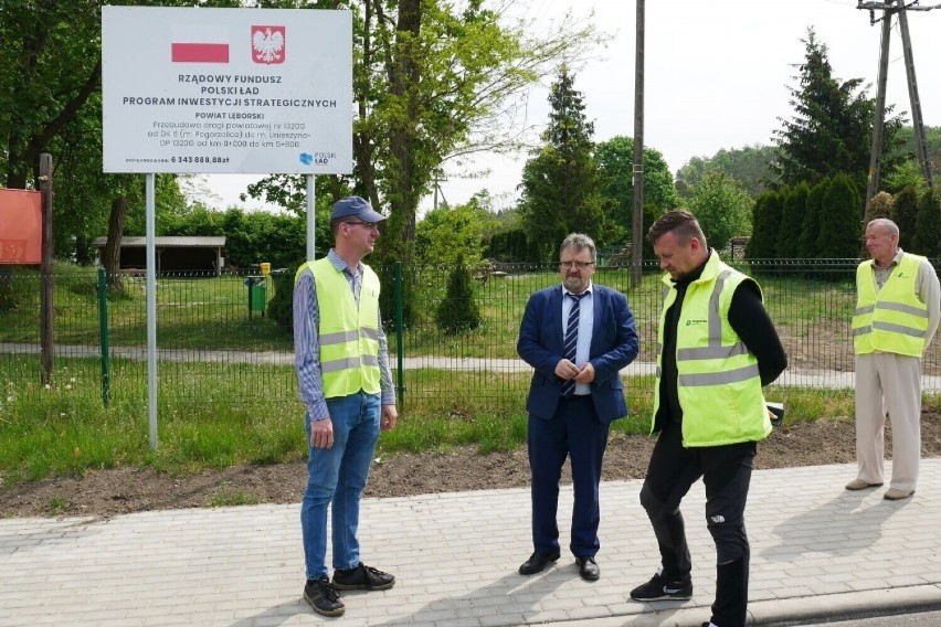 Wkrótce oficjalne otwarcie drogi z Pogorzelic do Unieszyna [VIDEO]