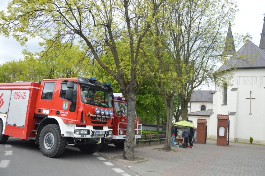 Uroczystości w Ochotniczej Straży Pożarnej w Grocholicach-Bełchatowie. Świętowało też OSP Ludwików