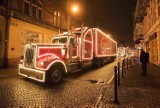 Świąteczna ciężarówka Coca-Coli przyjeżdża do Łodzi