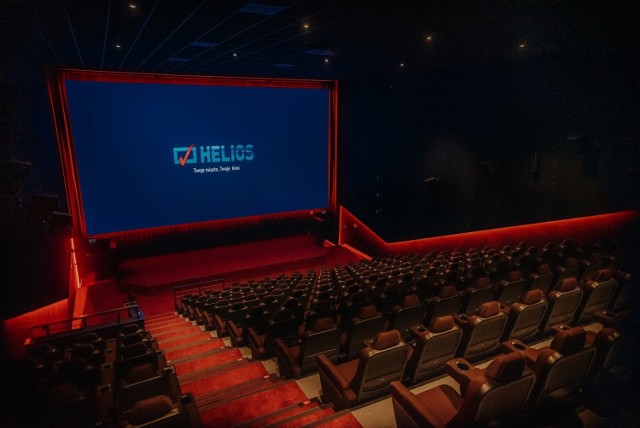 Najnowsze kino Helios, otwarte 18 czerwca w Ostrowie Wielkopolskim. Termin otwarcia drugiego kina tej sieci w Opolu nadal  nie jest znany.