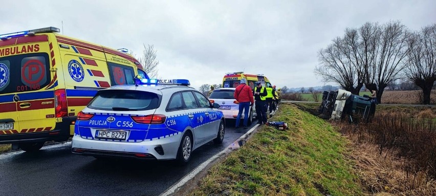 Wypadek autobusu relacji Chełmno-Bydgoszcz