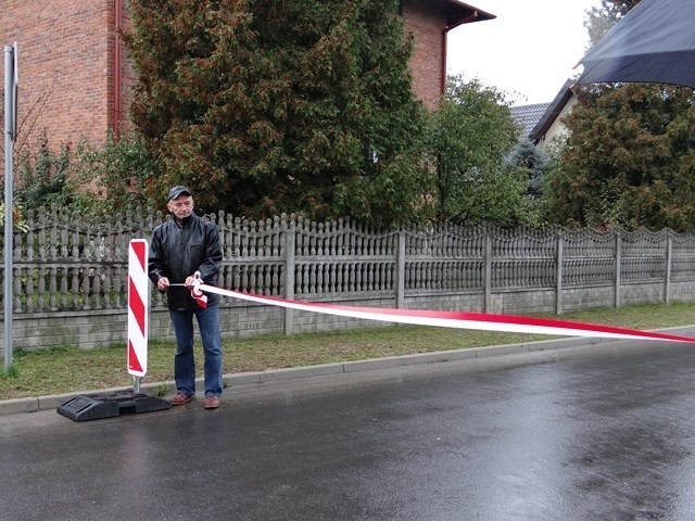 Droga w Chojnem zbudowana została jako schetynówka