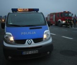 Wypadek w Szczercowie, młody mężczyzna w szpitalu