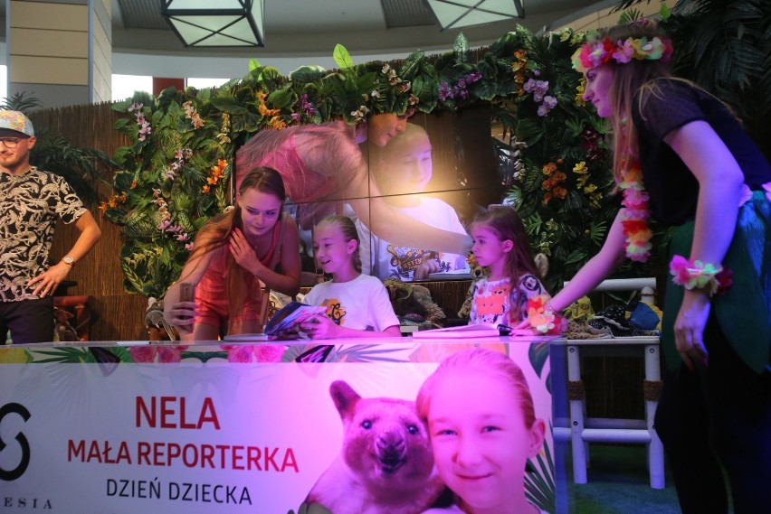 Nela mała reporterka w Silesia City Center na Dzień Dziecka