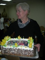 Kolorowe kwiaty i ogromny tort. Tak Aktywne Babeczki świętowały Dzień Kobiet! [zdjęcia]
