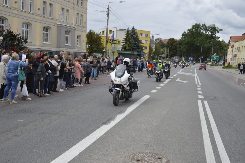 Parada motocykli w Sztumie