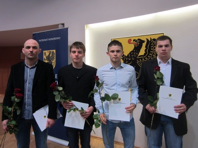 Bartłomiej Pryczkowski, Jakub Skierka, Krystian Wika i Rafał Formela